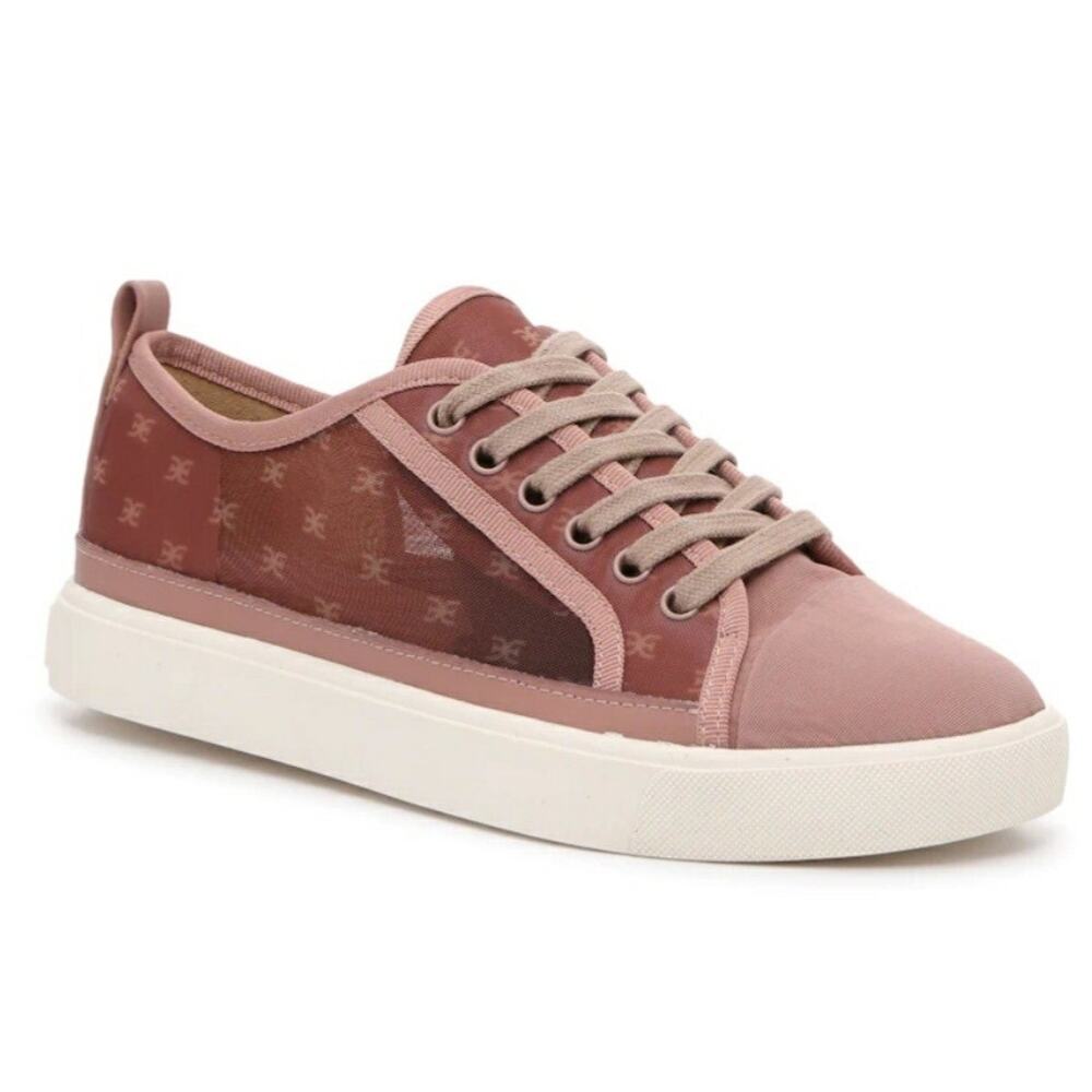 Sam Edelman Edelyn Size 8.5 Pink Women's Low Top Casual Mesh Comfort Sneaker - Picture 2 of 13
